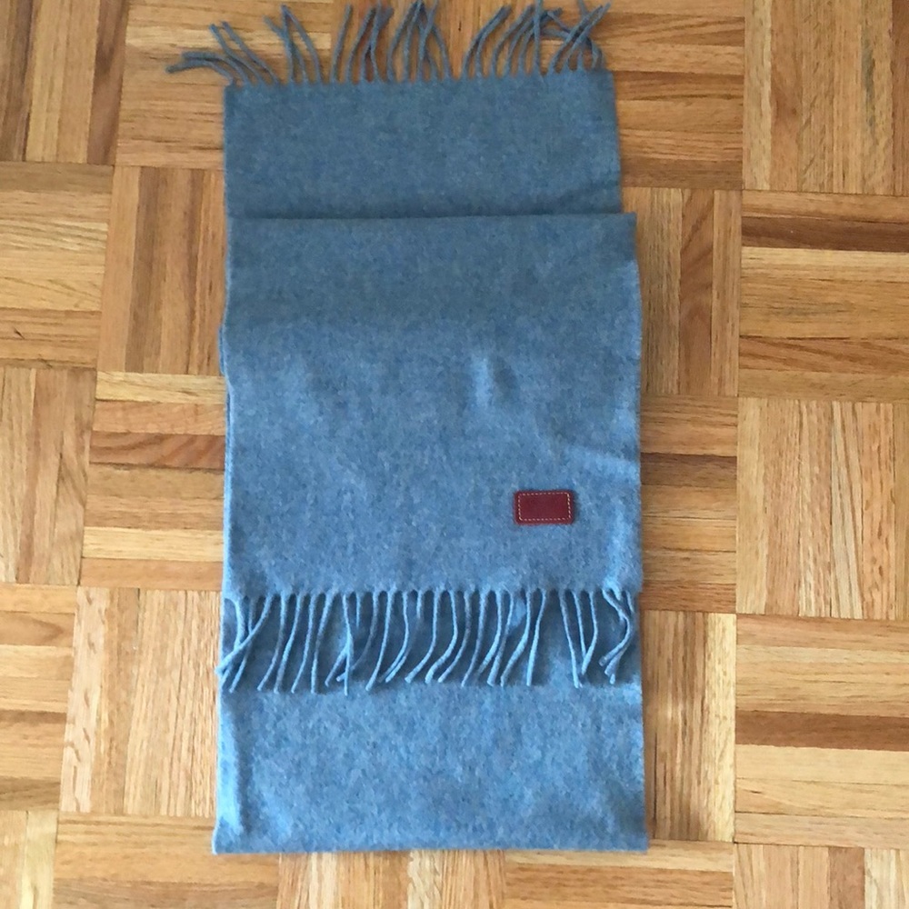 Coach cashmere scarf